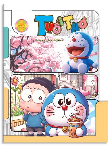 Tập vở hình tuổi thơ